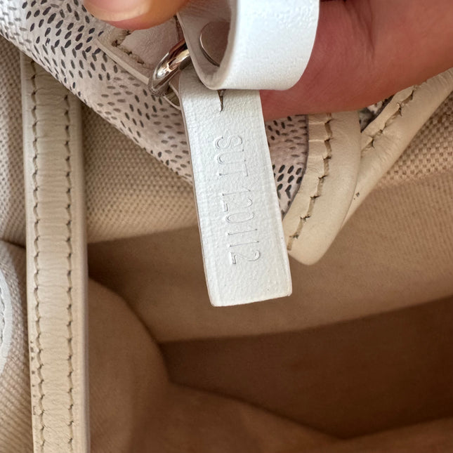 Goyard Saint Louis GM Tote Large White Goyardine Canvas 2011