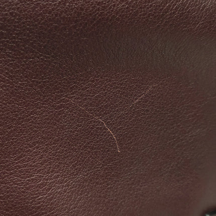 Loewe Amazona 28 in Burgundy Calfskin Leather and Gold-tone Hardware