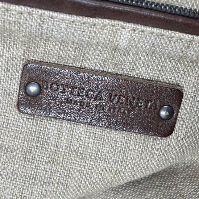 Bottega Veneta Maxi Convertible Tote Dark Chocolate Brown Smooth Leather 55cm