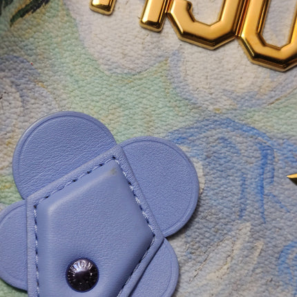 Louis Vuitton x Jeff Koons Speedy 30 Van Gogh Top Handle Bag