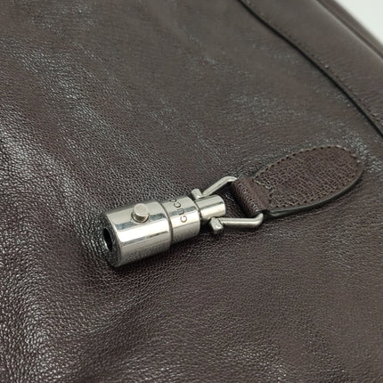 Gucci Jackie by Demna Soft Brown Lambskin Leather Silver Hardware