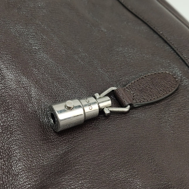 Gucci Jackie by Demna Soft Brown Lambskin Leather Silver Hardware