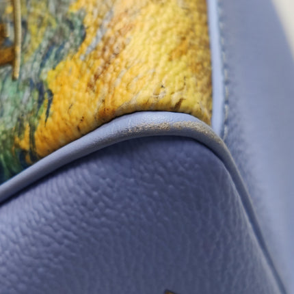 Louis Vuitton x Jeff Koons Speedy 30 Van Gogh Top Handle Bag