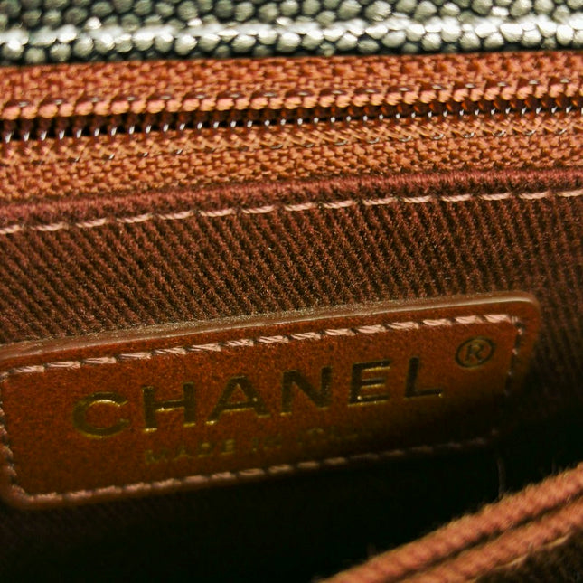 Chanel Coco Handle Small Metallic Caviar Leather Gold Hardware, 2019