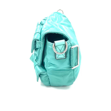 Fendi Baguette Cargo Multipocket Tiffany Blue Nylon 3-way Bag