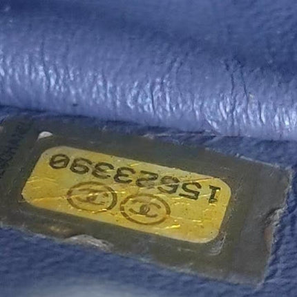 Sold Chanel Classic Flap Rectangular Mini Misty Blue Lambskin, 2011-2012