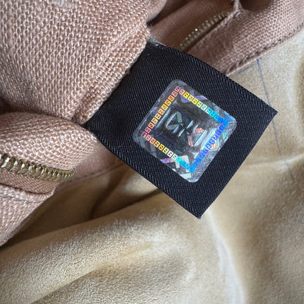 Fendi Mamma Baguette Large Pony hair in Cow Print Natural Color