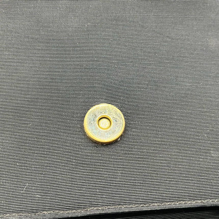 Gucci Bamboo 1947 Night Super Mini Black Nylon Evening Bag with Original Chain