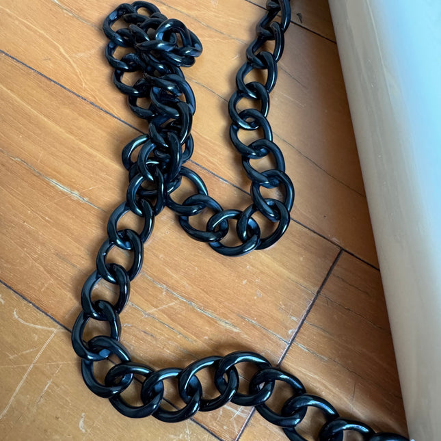 Chanel Acrylic Flap Small Two-tone Black and White Shoulder Bag