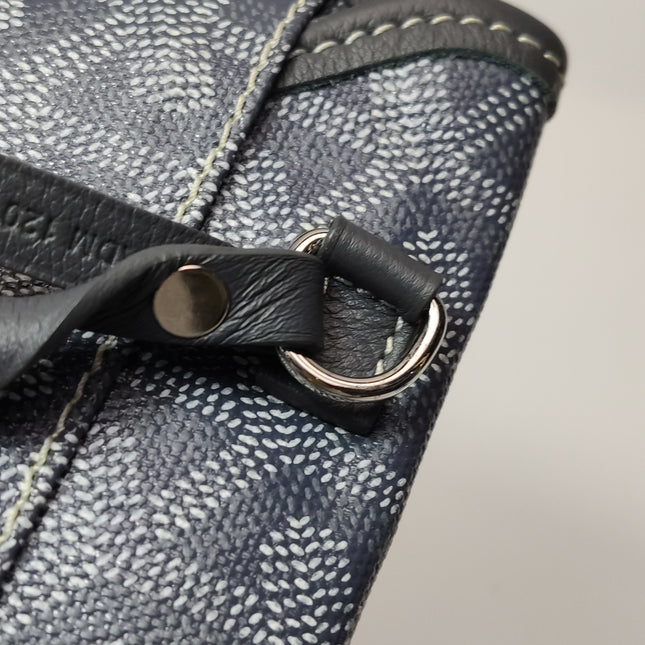 Goyard Saint Louis PM Tote 2018 Medium Grey Goyardine Canvas