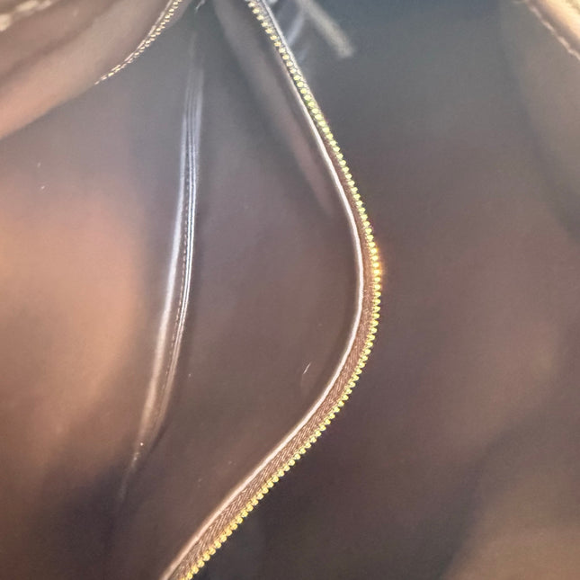 Bottega Veneta Hop Hobo Small Fondant Dark Chocolate Brown Leather 40cm