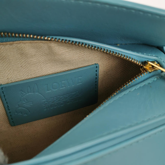 Loewe x Howl's Moving Castle Studio Ghibli Collection Puzzle Mini Blue Flying Dog