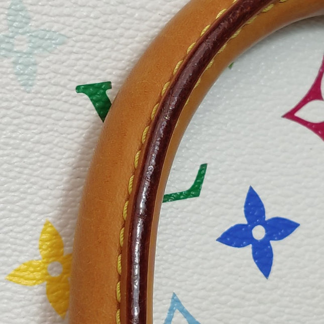 Louis Vuitton x Takashi Murakami Speedy 30 Lock White Multicolor