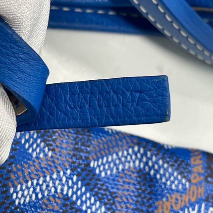 Sold Goyard Saint Louis GM Tote Large Blue 2014