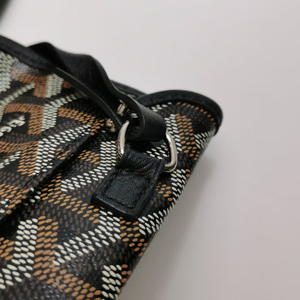 Goyard Saint Louis Tote PM Medium Black French Bulldog