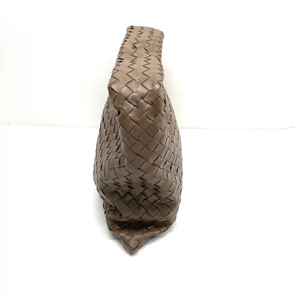 Bottega Veneta Hop Hobo Medium Leather Nutty Brown