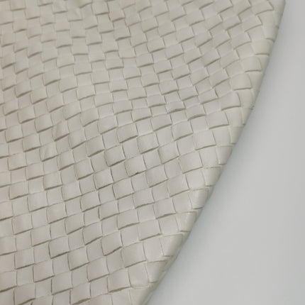 Bottega Veneta Hobo Bag Lambskin leather Milk White 48cm