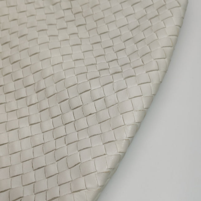 Bottega Veneta Hobo Bag Lambskin leather Milk White 48cm