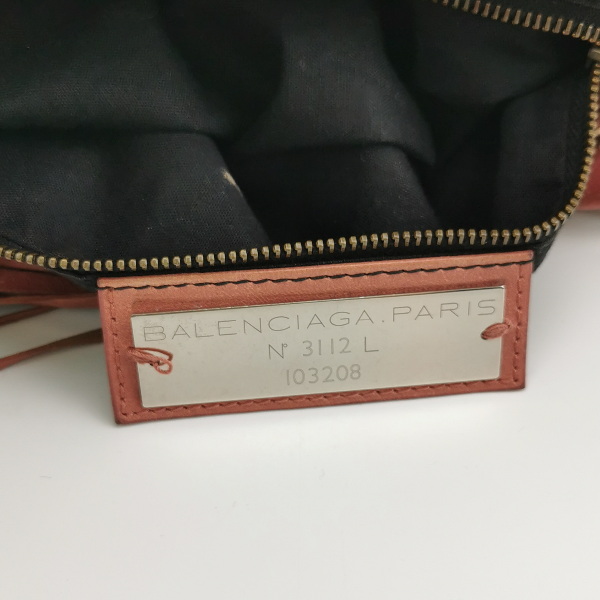 Sold Balenciaga City Bag Pink with black hardware Classic Crossbody Bag