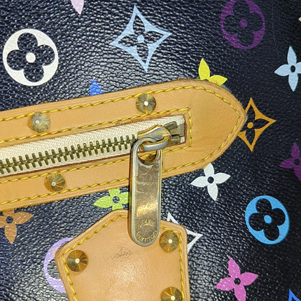 Louis Vuitton x Takashi Murakami Alma Small Black Multicolor