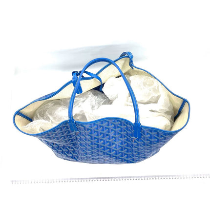 Sold Goyard Saint Louis GM Tote Large Blue 2014