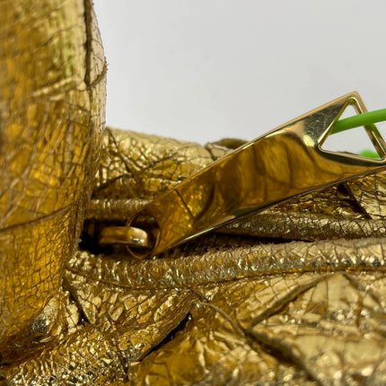 Bottega Veneta Jodie Mini Gold Leather Rare