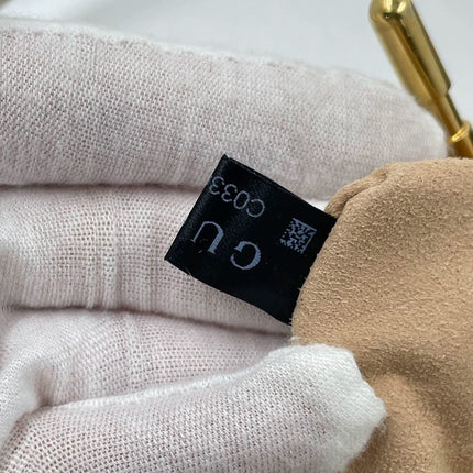 Gucci Jackie 1961 White Leather Bag with Adjustable Strap Size Small