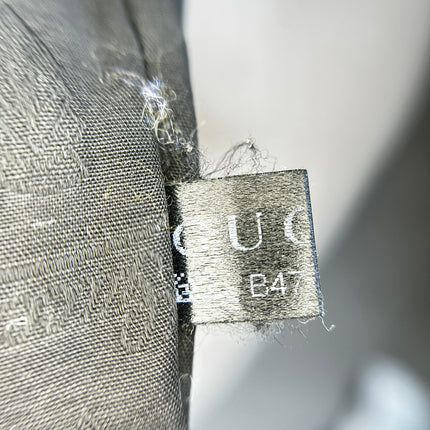 Gucci Jackie Soft Large Black Leather Shoulder Bag With Strap