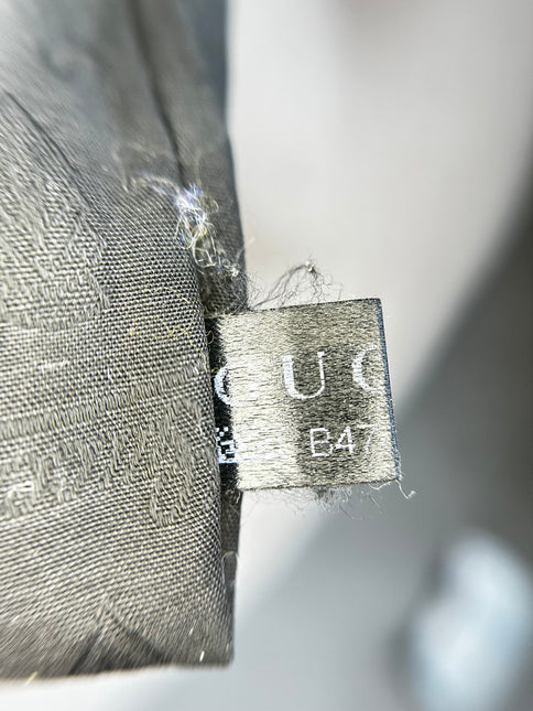 Gucci Jackie Soft Large Black Leather Shoulder Bag With Strap