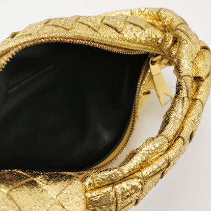Bottega Veneta Jodie Mini Gold Leather Rare