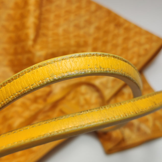 Goyard Saint Louis GM Large Tote Yellow 2014