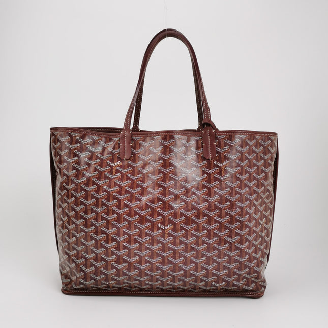 Goyard Anjou PM Medium Tote Burgundy Reversible Leather Lining