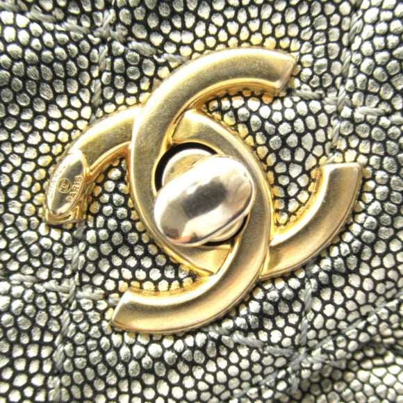 Chanel Coco Handle Small Metallic Caviar Leather Gold Hardware, 2019
