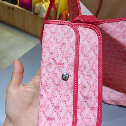 Goyard Special Edition Pink Saint Louis GM Large Tote 2018