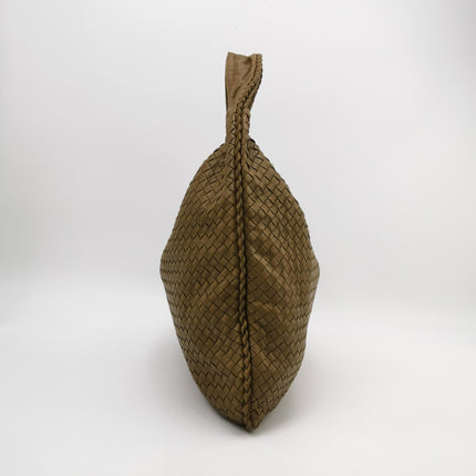Bottega Veneta Veneta Hobo Maxi Milk Chocolate Brown Leather 52cm