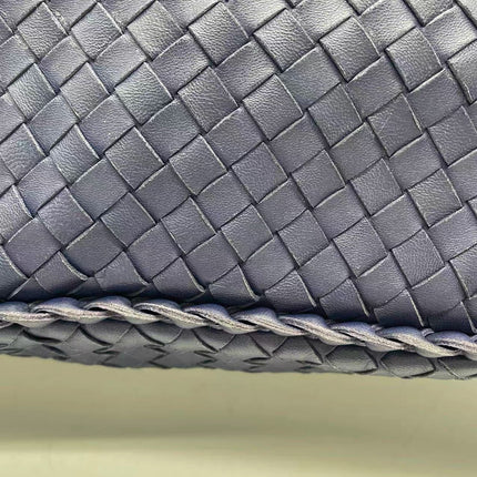 Bottega Veneta Veneta Hobo Navy Leather Bag Maxi 50cm