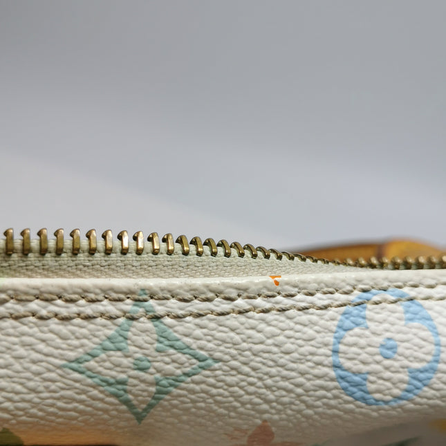 Louis Vuitton x Takashi Murakami Speedy 30 Lock White Multicolor