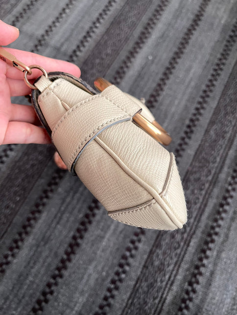 Sold Gucci Horsebit 1955 Large White Leather Shoulder Bag