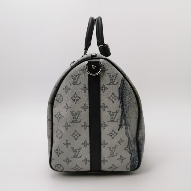 Louis Vuitton x Chapman Brothers Keepall 45 Bandouliere Lion Elephant