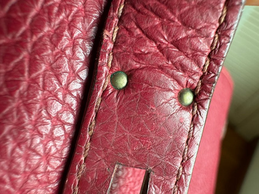 Sold Hermes So Kelly 26 Preloved 2010 Red Shoulder Bag