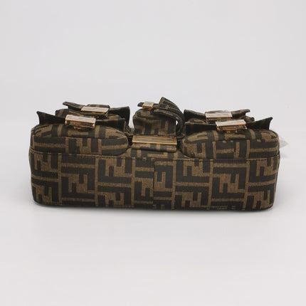 Fendi Baguette Cargo Multipocket Brown Zucca Monogram 2-way Bag