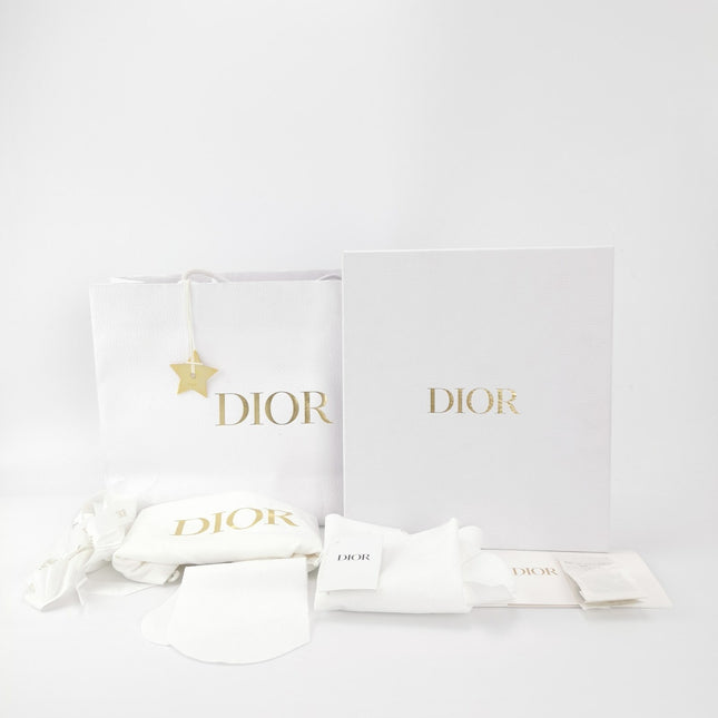 Sold Dior Saddle Black Medium Grained Leather Handbag