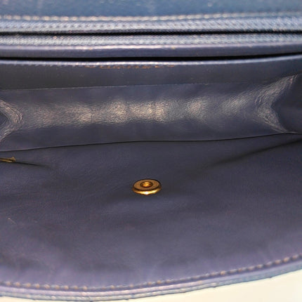 Chanel Paris Limited Medium Navy Caviar Leather Gold Hardware 2015-16