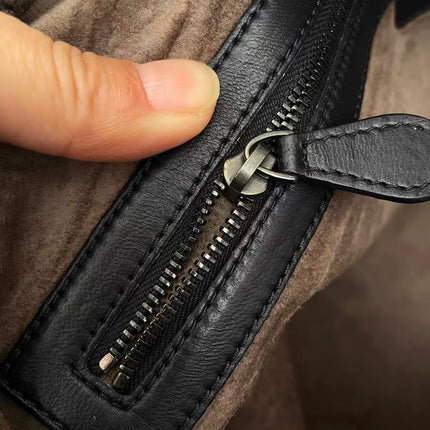 Bottega Veneta Hobo Maxi Midnight Navy Black leather 50cm