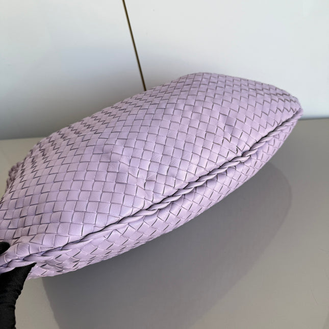 Bottega Veneta Hobo Bag Lambskin leather Lilac Purple Large 47cm