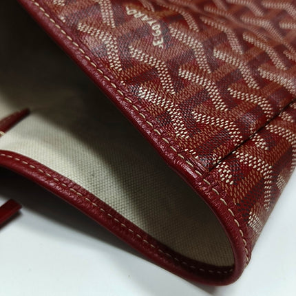 Goyard Saint Louis PM Tote Medium Red With Star