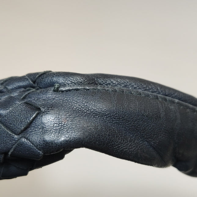 Bottega Veneta Intrecciato Hobo Bag Medium Black leather with Metal Studs 40cm