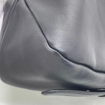 Prada Aimée Black Large Calfskin Leather Shoulder Bag