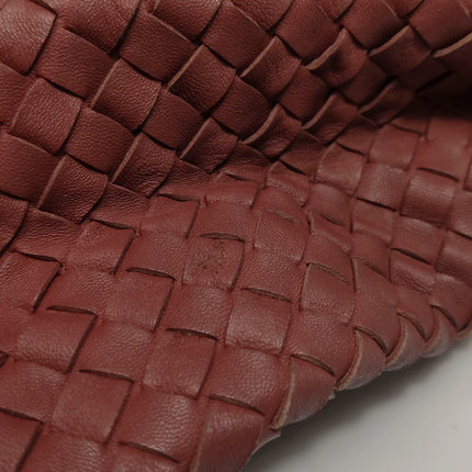 Bottega Veneta Garda Burgundy Intrecciato Nappa Leather Large 33cm