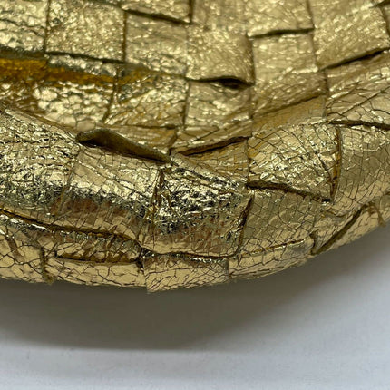 Bottega Veneta Jodie Mini Gold Leather Rare